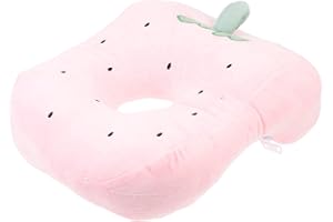 HOMSFOU Poduszka do piercingu uszu z otworem do uszu, poduszka pod kark, przenośna poduszka podróżna, poduszka do spania, poduszka podpierająca kark, poduszka do drzemki, do biura, dla osób śpiących na boku, piercing do uszu, bóle uszu