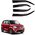 Auto Royal Unbreakable Car Window Door Visor/Rain Guard/Wind Deflector Compatible for (Maruti Suzuki Wagon R (Old))