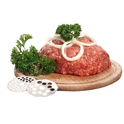 Westmark Fleischwolf mit 2 Lochscheiben und Gebäckvorsatz, Großer Saugfuß, Kunststoff/Rostfreier Edelstahl, Weiß/Transparent, 97452260 - 4