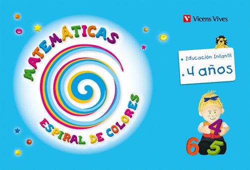 Espiral De Colores. Matemáticas. 4 Años