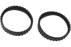 keshow 2Pcs Pool Cleaner Replacement Track Rubber Mx8 Mx6 Pool Swimming Cleaning Supply Pool Cleaner Tire Track For Mx8 Mx6 Robotic Pool Vacuum Cleaners