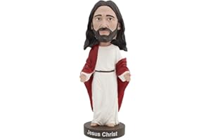 Royal Bobbles Jesus Christ Bobblehead, Premium Polyresin Lifelike Figure, Unique Serial Number, Exquisite Detail