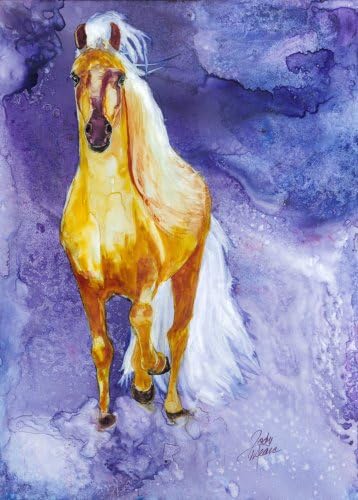 Rainbow Card Company Horse Sense Greeting Card -Allegra