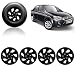 Auto Pearl-Premium Quality Car Full Black Wheel Cover Caps 14" Press Type Fitting For - Ford Fiesta Classic RS.1499.00