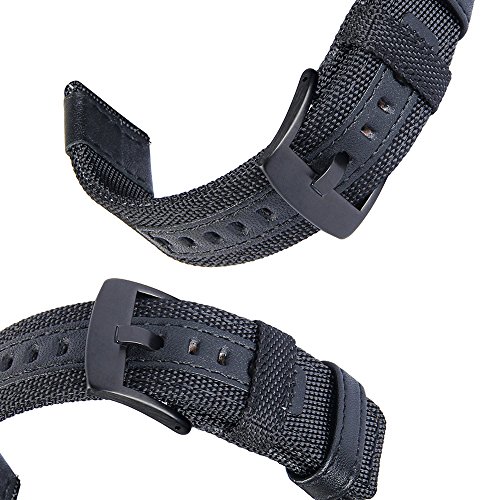 Gear S3 Classic Uhrenarmband / Gear S3 Frontier Ersatz Riemen, V-MORO 22mm Premium Woven Nylon Ersatzband Armband für Samsung Gear S3 Classic Gear S3 Frontier Sport Smartwatch - 2