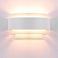 Lampop Modern LED Wall Lights Up and Down Wall Lamp Indoor Wall Sconce Lights Uplighter Downlighter E27 for Living Room Bedroom Bathroom, Warm White (Light Bulb Include)