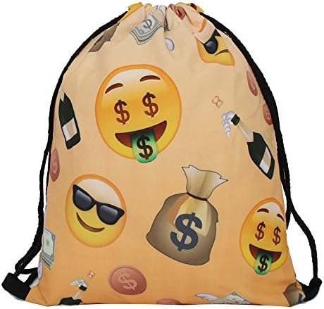 'Gym bag Dollar Sign Money Bag Backpack Bag Sports Bag
