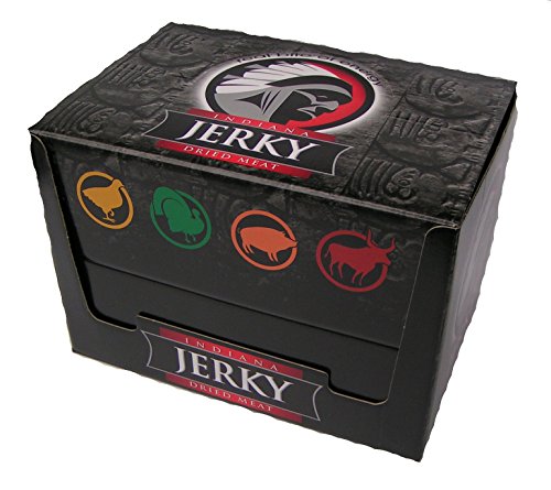 Preisvergleich Produktbild Indiana 100g Peppered Beef Jerky - Pack of 5