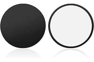 CAYBATS 2 Stück 80mm Armaturenbrett Klebepads für Saugnapfhalterung – 3m Selbstklebende Platte für Handyhalterung, Navi, GPS, Autotelefonhalter – Starker Halt für Auto Armaturenbrett & Windschutzscheibe