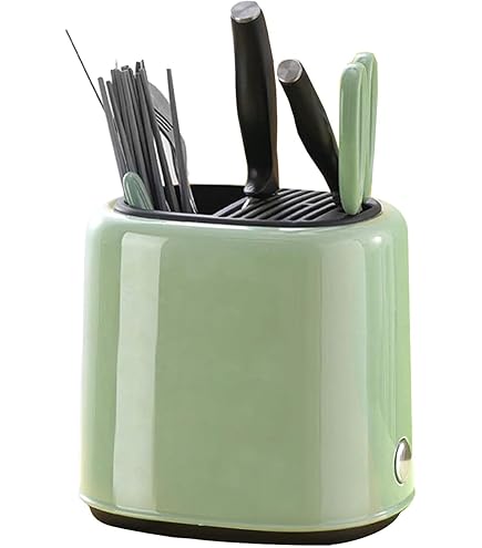 Portacoltelli 3 In 1 Acciaio Inox - Blocco Con 8 Fessure, Vassoio E Portabacchette