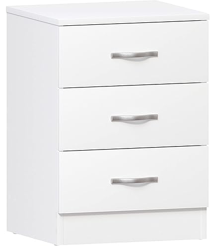 Witte Kunststoffen Slaapkamer kasten 4 laden 36 cm diepe kopen