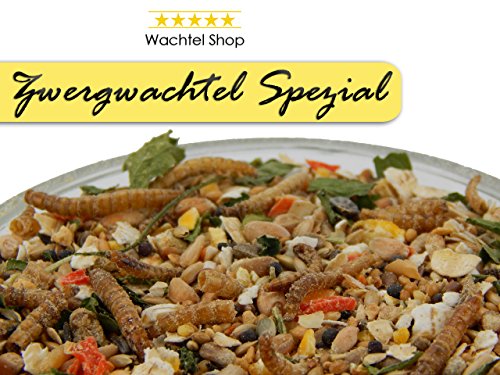 2,5 Kilo Zwergwachtelfutter Spezial - 2