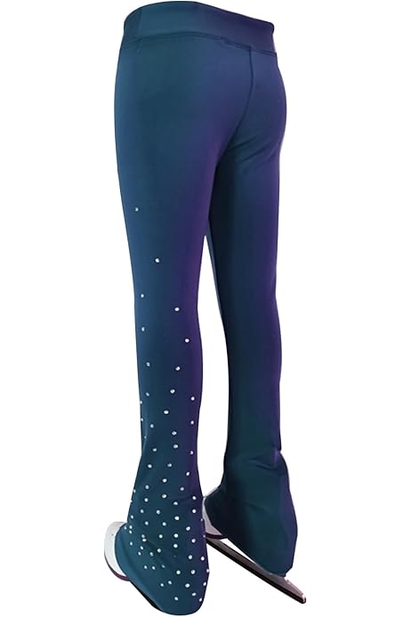 Calze Da Pattinaggio Artistico Con Fibbia - Collant Termici Per Sci E Ghiaccio Per Bambini E Adulti - Foto 7