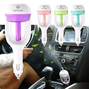 KINGREX Touch Screen Car humidifier & Purifier Car Sanitise Spy Dry with Fast & Slow Mode Option Devices 160 degree Rotatable