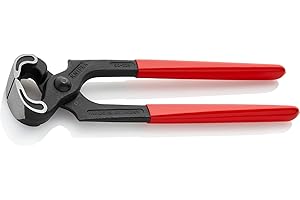 Knipex Tenaille de menuisier noire atramentisée, gainées en plastique 225 mm 50 01 225