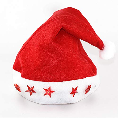 Preisvergleich Produktbild Weihnachtsmütze, mit LED