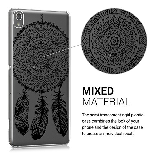 kwmobile Funda para Sony Xperia XA - Carcasa de pl stico para m vil - Protector Trasero en Negro Transparente reviews kwmobile Funda para Sony Xperia XA - Carcasa de pl stico para m vil - Protector Trasero en Negro Transparente