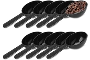 BEMVP Plastik Kaffeebohnenlöffel 10 Stück Praktische Mehlschaufel 7g Home Küchenlöffel Lieferungen Lebensmittel Teer Zucker Messlöffel