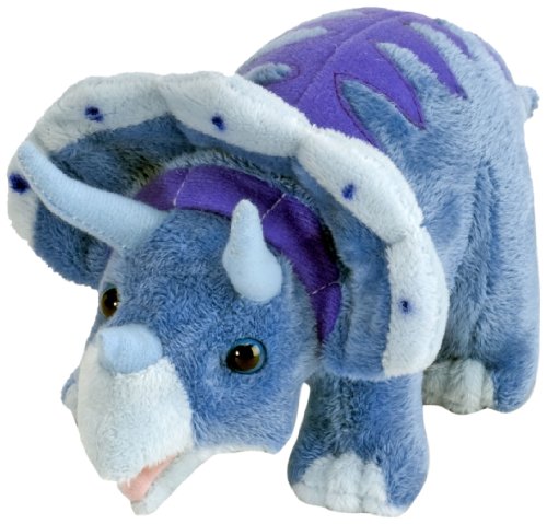 Preisvergleich Produktbild Wild Republic 15502 - Dinomites Plüsch Triceratops, 25 cm