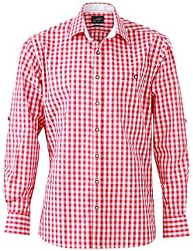 JAMES & NICHOLSON -  Camicia Casual  - Maniche lunghe  - Uomo