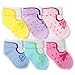 3 Pair Baby Girl Ribbon Ballet Shoe Print Socks Booties