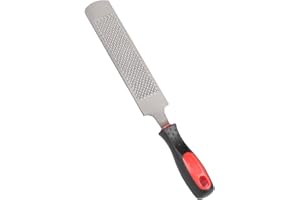 LALAGO Soins des Sabots pour Chevaux, Râpe avec Poignée, Râpe pour Sabot avec Poignée Caoutchouc, Face Fine et Face Grossière, pour Sabot et Coupe de Chaussures