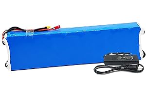 OMURGA 36V 10Ah vélo électrique Scooter Batterie,Batterie de E-Bike 36V 10s3P li-ION Battery,Built in 15a BMS,with and Charger,Haute Puissance for 200W 350W 500W 750W Electric Scooter