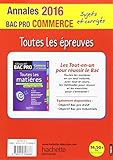 Image de Annales 2016 Le Tout-En-Un Bac Pro Commerce