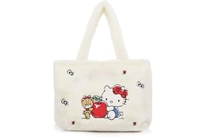 Ubephant Sac Fourre Tout Kity, Sac de Rangement Cartoon, Sacs Bandoulière Kity S-ac Bandoulière Sacs Cartoon Cadeaux d'anniversaire pour Les Amis et Les Fans