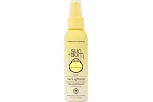Sun Bum Blonde Formula Hair Lightener, 4oz Spray Bottle, Hair Highlighting Spray