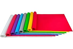 Jtnohx Morbido Artigianato Feltro Tessuto Bundle, Feltro Colore per Cucire 40cmx1m, 8Pcs Pannolenci Colorati Morbido per Partito Festival Serie Decorazioni(Colori natalizi)