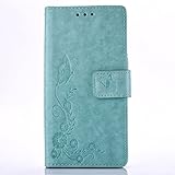 Lenovo ZUK Z2 Case, BONROY® Lenovo ZUK Z2 Butterfly love flower couple series PU Leather Phone Holster Case, Flip Folio Book Case, Wallet Cover with Stand Function, Card Slots Money Pouch Protective Leather Wallet Case for Lenovo ZUK Z2