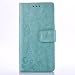 Produktbild Meet de grün für Microsoft Lumia 650 Nokia N650 Hülle,Microsoft Lumia 650 Nokia N650 Case, (Schmetterlings-Blumen-Liebe) Geprägte Muster Microsoft Lumia 650 Nokia N650 Handyhülle / Tasche / Cover / Case für das Microsoft Lumia 650 Nokia N650 PU Leder Flip Cover / Leder Hülle / Kunstleder / Folio / Schutzhülle / Wallet / Tasche / Etui Standfunktion Kredit Kartenfächer Schattierung für Microsoft Lumia 650 Nokia N650