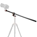 K&F Concept Bras Horizontal 81cm pour Trépied | Colonne centrale détachable 2 sections, rotation 360°, inclinaison 180°, photo macro/plongée, charge 5kg - MS105