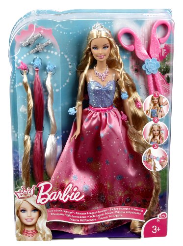 Barbie Princess Cut and Style Princess Doll