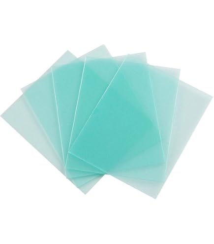 Lot De 5 Verres De Protection Pour Masque Soudeur - 108x50mm