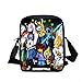 Produktbild Undertale Umhängetasche Hohe Qualität Kleine Über Schulter Taschen Mode Leinwand Satchel Crossbody Tasche PU Leder Rucksack (Color : A11, Size : 20 X 5 X 25cm)