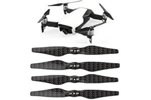 Hensych® hélices en Fibre de carbone à faible niveau sonore et dégagement rapide pour DJI Mavic Air