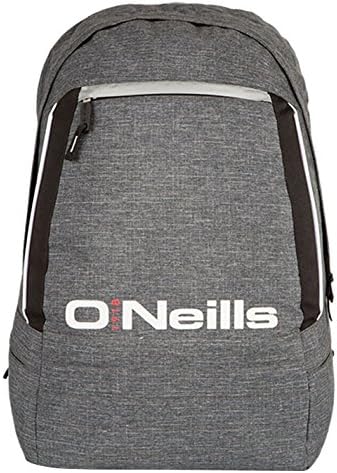 O'Neills Falcon Backpack Black/Silver Sports Bag Holdall Rucksack W:40 x H:50 x D:10 (cm)
