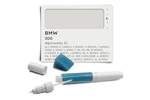 ‎GENUINE COLORS Genuine Colors Lackstift Alpinweiss III 300 Kompatibel/Ersatz für BMW Weiß