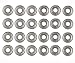 Produktbild Fletion 24 Stück 608 Zz Abec-7 Carbon Steel Speed Bearings Skate Lager Kugellager für Skateboards,Inline-Skate,Roller,Inlineskaten