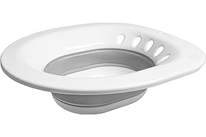 Cornat Bidet-Toiletteneinsatz - Passend für gängige WC-Sitz-Modelle - Pflegeleichter Thermoplast - weiß / Intimpflege & -hygiene / Faltbares Sitzbad / WC-Sitz-Zubehör / WC-Einsatz / ZYT763OH