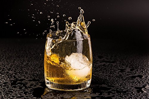 Ice Ball Maker Form – Schwarz Flexible Silikon Eis Tablett – Formen 4 x 4,5 cm Runde Ice Ball Kugeln - 6