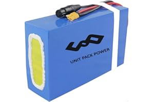 uppcycle 48V 20Ah Batterie de vélo électrique 48V 20Ah pour Batteries au Lithium-ION pour Scooter Ebike E 500W 750W 1000W 1500W