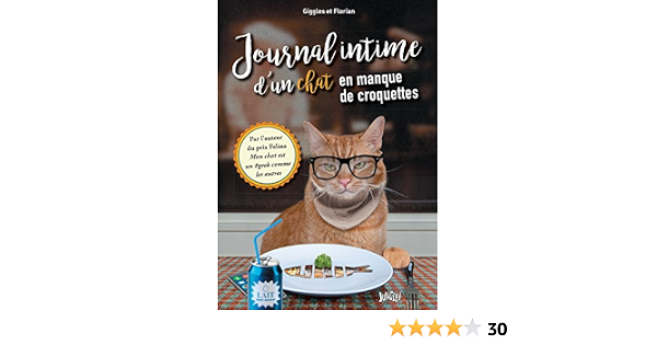 Amazon Fr Journal Intime D Un Chat En Manque De Croquettes Florian Giggles Son Maitre Livres