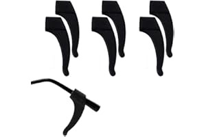 AINKOU 3 Pairs Anti-Slip Ear Hook Grip Glasses Accessories Ear Hook Eyeglass Temple Tip for Sunglasses and Glasses