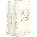 Jesus von Nazareth: 3 Bde., Ausgabe gebunden mit Schutzumschlag (Joseph Ratzinger Gesammelte Schriften)