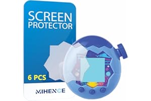 MIHENCE Kompatybilna z Tamagotchi Paradise folia ochronna, folia ochronna na wyświetlacz PET HD [6 sztuk]