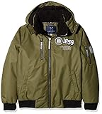  Sanetta Jungen Outdoorjacket Funktion Jacke, Grün (Olive 4983), 128