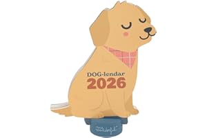 MR. WONDERFUL Mr Wonderful 2026 kalendarz biurkowy z podstawką - DOG-lendar